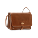 Shoulder strap postman's The Bridge Story Donna leather brown