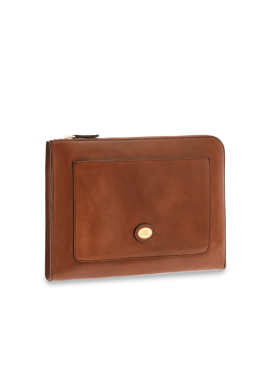 Shoulder strap postman's The Bridge Story Donna leather brown