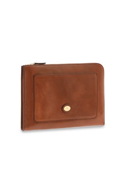 Shoulder strap postman's The Bridge Story Donna leather brown