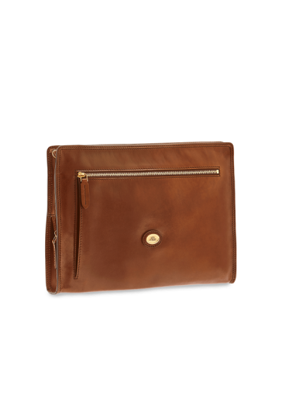 Shoulder strap postman's The Bridge Story Donna leather brown