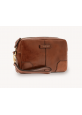 SHOULDER BAG FLAT MAN IN THE BRIDGE WITH LEATHER SHOULDER STRAP