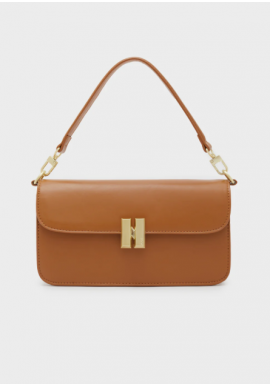 Borsa a spalla con tracolla NALI' NATASHA LDBS0120 Marrone
