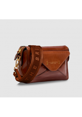 Borsa con doppia tracolla THE BRIDGE FRIDA 04290401 Cuoio