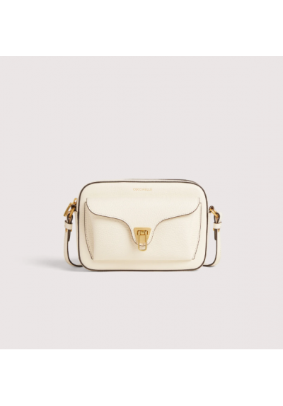 Borsa Coccinelle Liya genuine leather color powder pink