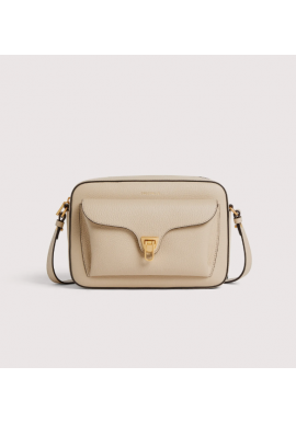 Borsa Coccinelle Liya genuine leather color powder pink