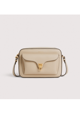 Borsa Coccinelle Liya genuine leather color powder pink