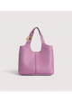 Borsa Coccinelle Liya genuine leather color powder pink