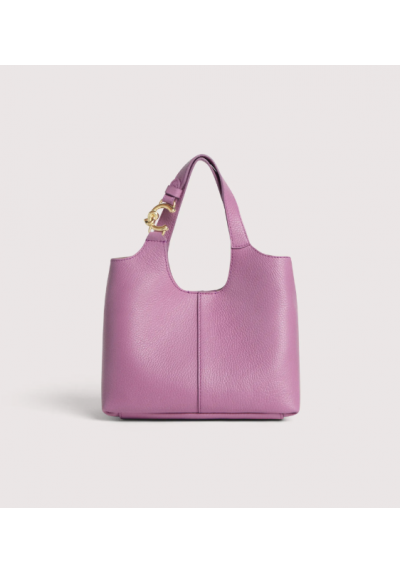 Borsa Coccinelle Liya genuine leather color powder pink