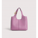 Borsa Coccinelle Liya genuine leather color powder pink