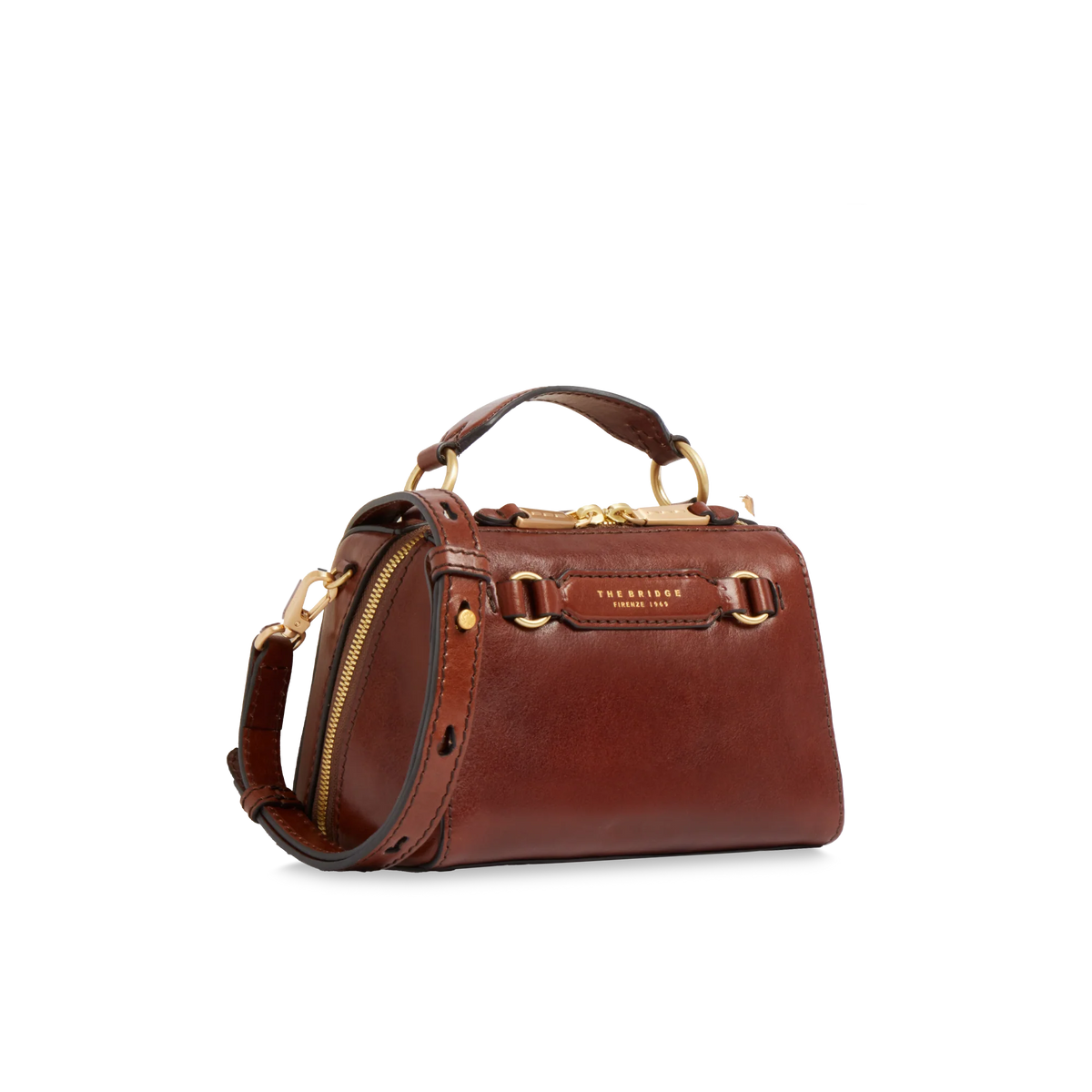 Borsa a mano e a spalla THE BRIDGE LAURA Cuoio
