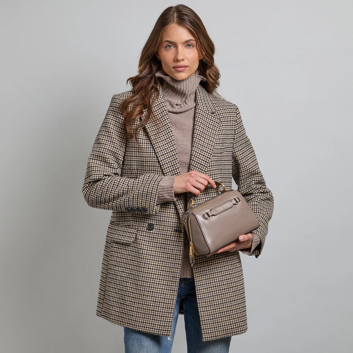 Borsa a mano e a spalla THE BRIDGE LAURA Grigio