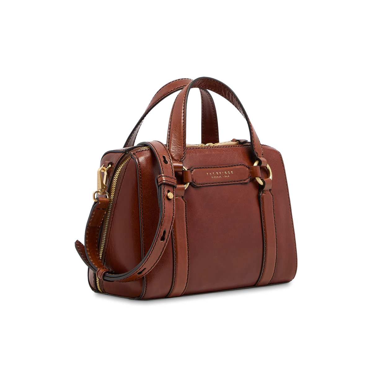 Borsa a mano e a spalla THE BRIDGE LAURA Cuoio
