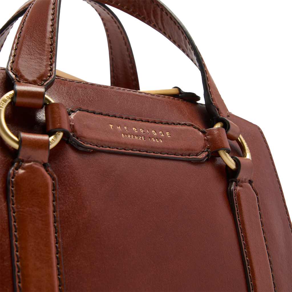 Borsa a mano e a spalla THE BRIDGE LAURA Cuoio