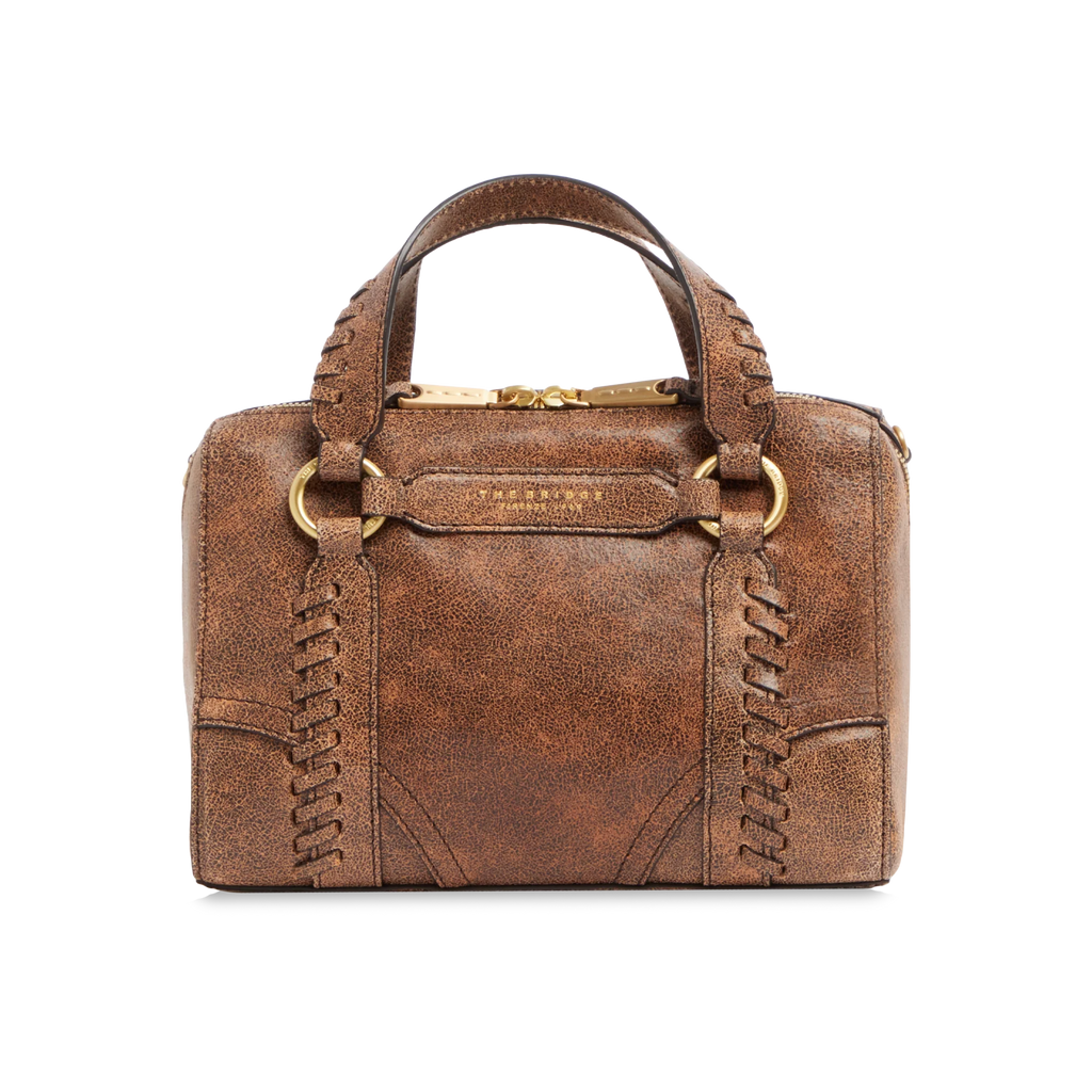 Borsa a mano e a spalla THE BRIDGE LAURA WOW Moka Gold