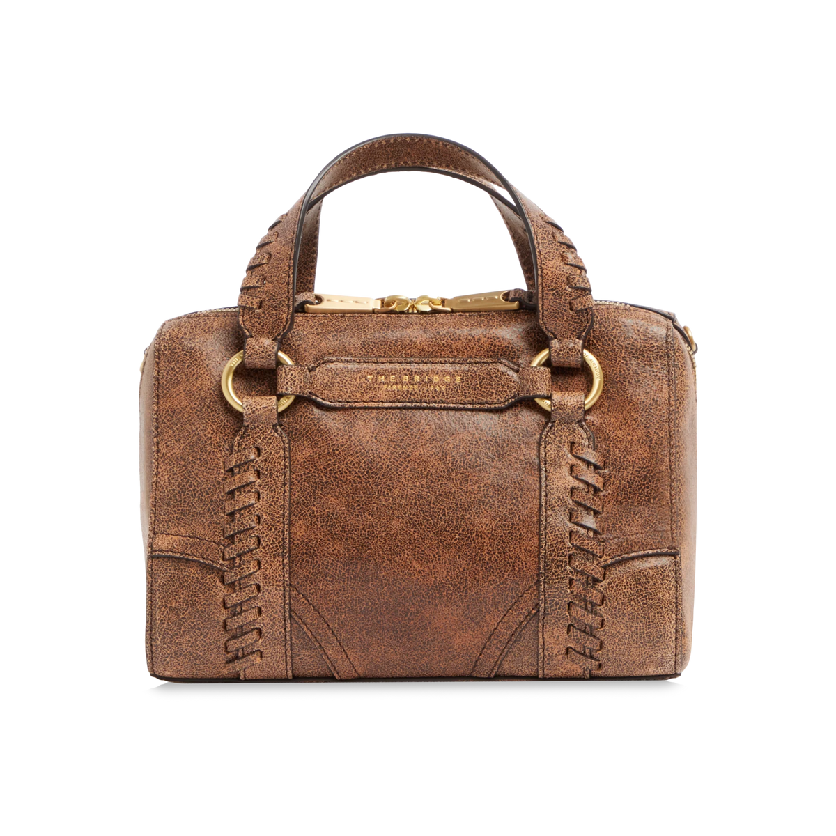 Borsa a mano e a spalla THE BRIDGE LAURA WOW Moka Gold
