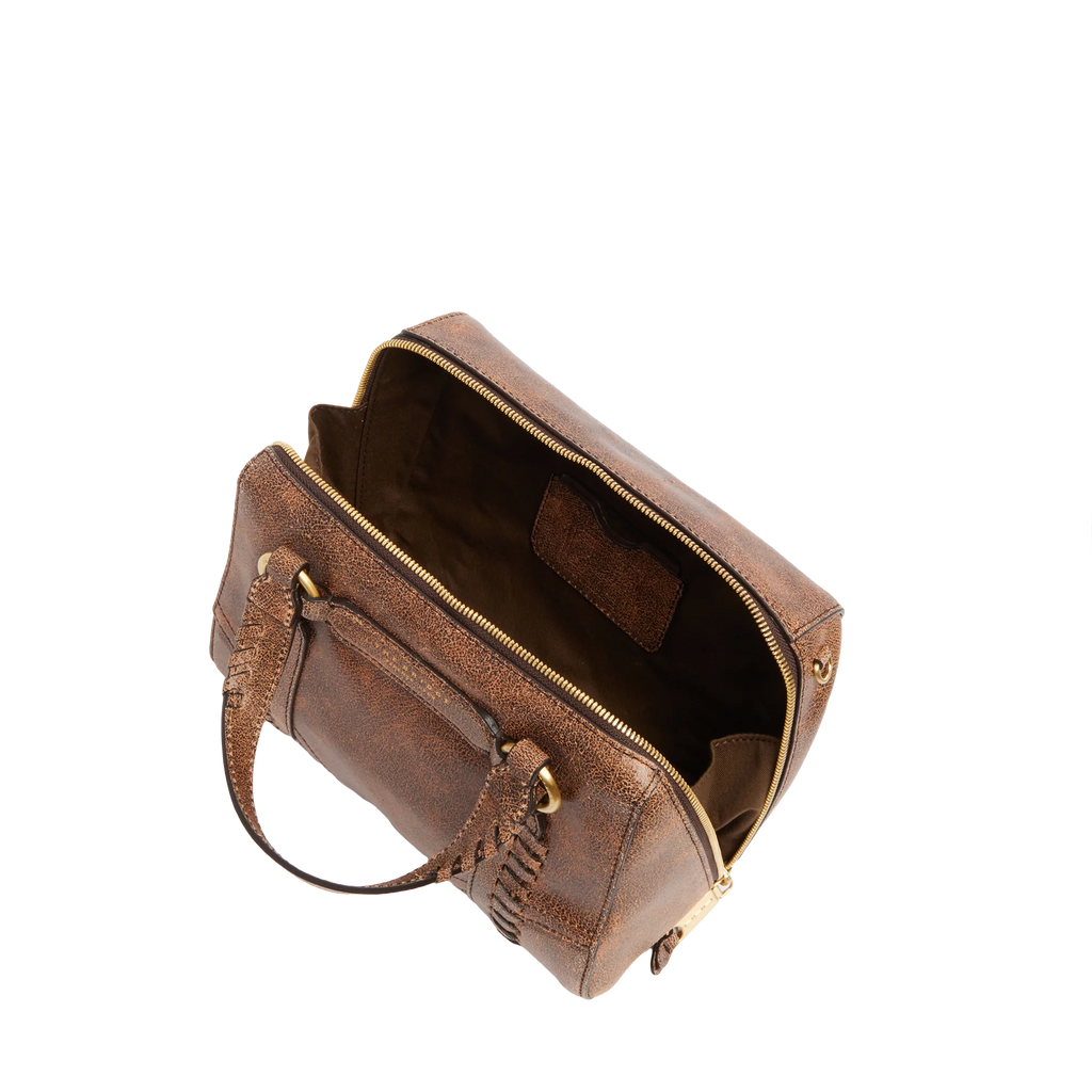 Borsa a mano e a spalla THE BRIDGE LAURA WOW Moka Gold