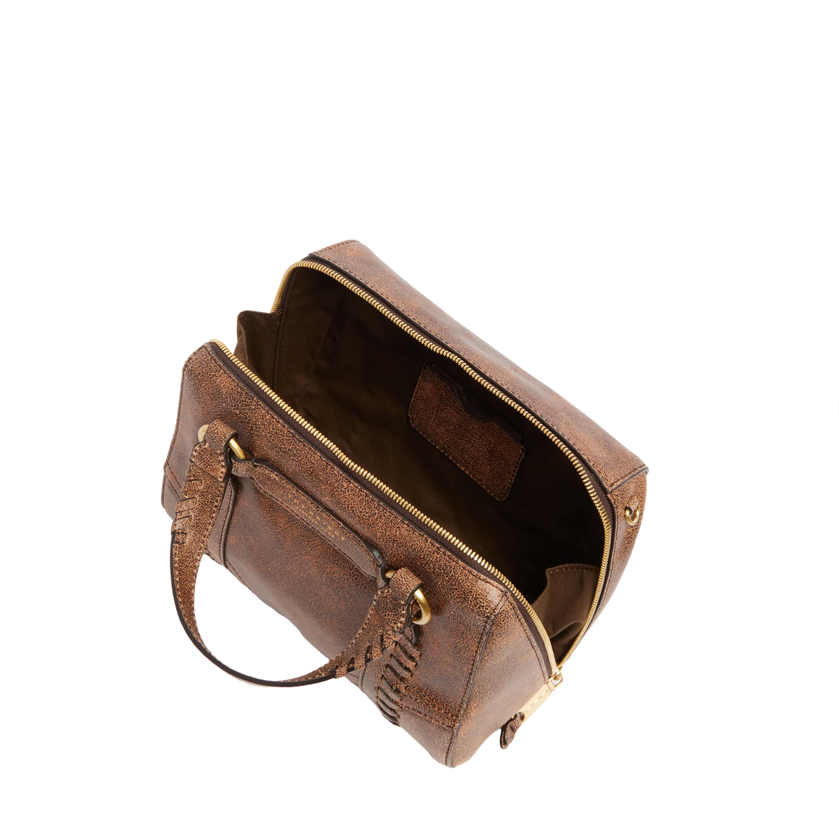 Borsa a mano e a spalla THE BRIDGE LAURA WOW Moka Gold