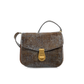 Borsa a spalla THE BRIDGE MIA WOW Moka e Azzurro