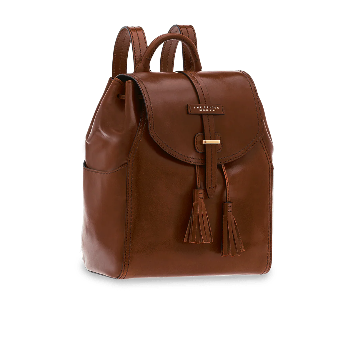 Zaino con nappine THE BRIDGE 04341701 Cuoio