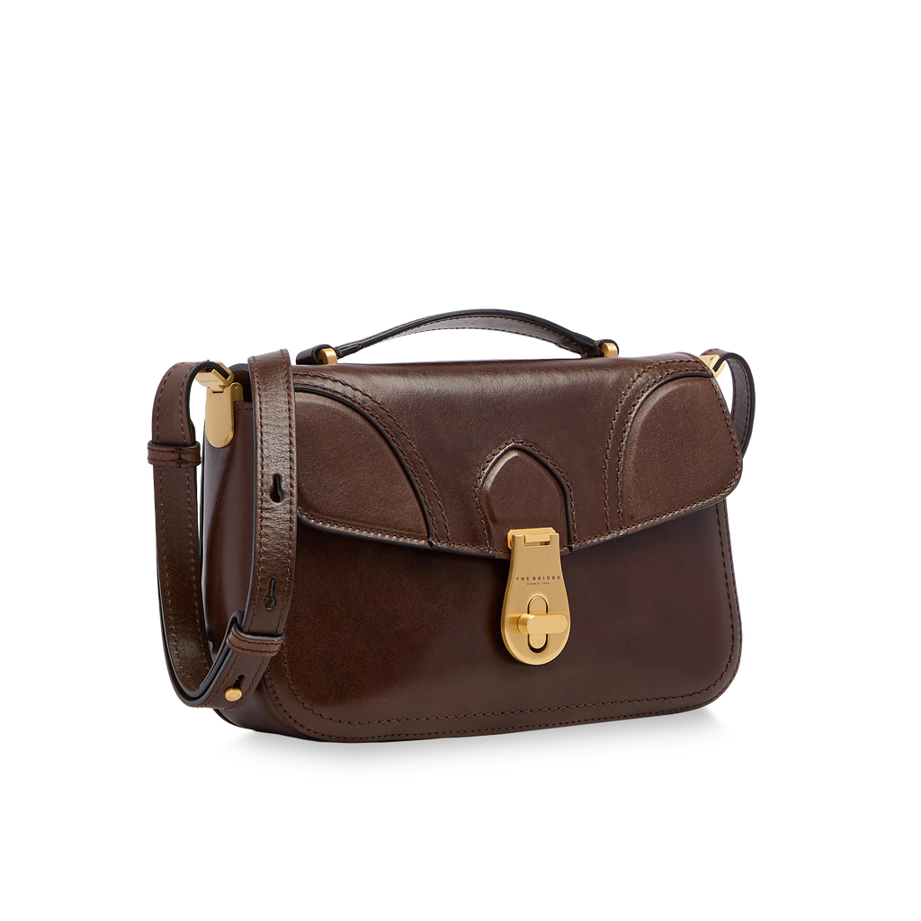 Borsa a mano e a spalla THE BRIDGE MIA Moka