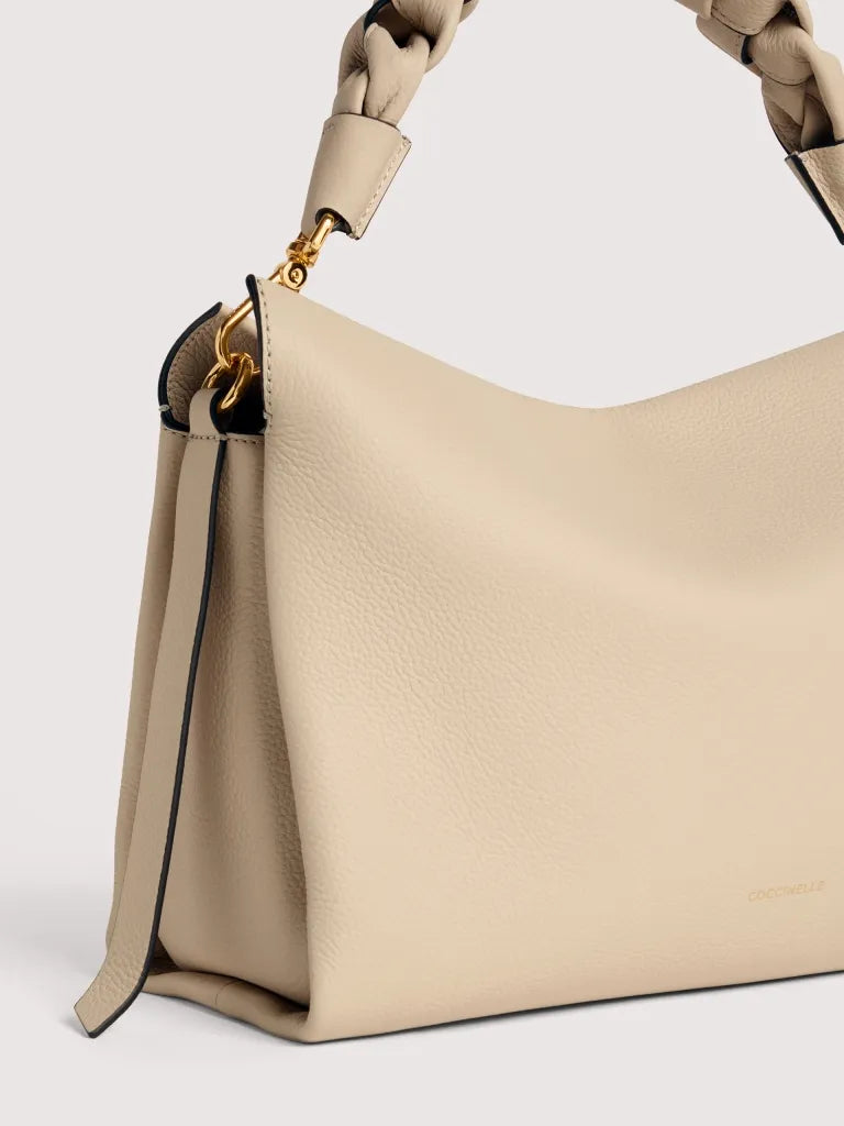 Borsa a spalla COCCINELLE BOHEME E1M50190201 Sandshell