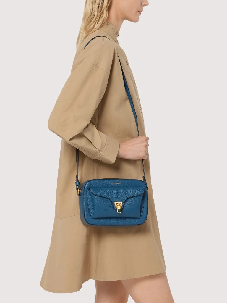 Borsa a spalla COCCINELLE BEAT SOFT E1MF6150201 Deep Blue