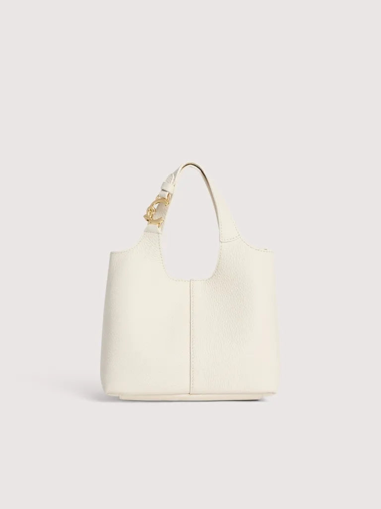 Borsa a mano con tracolla COCCINELLE C-EASY E1SHA580101 Pearl