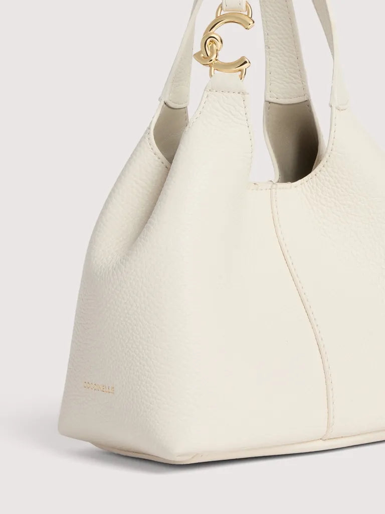 Borsa a mano con tracolla COCCINELLE C-EASY E1SHA580101 Pearl