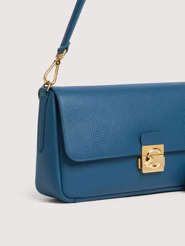 Borsa a spalla COCCINELLE C-ME LOCK E1U4K120101 Deep Blue