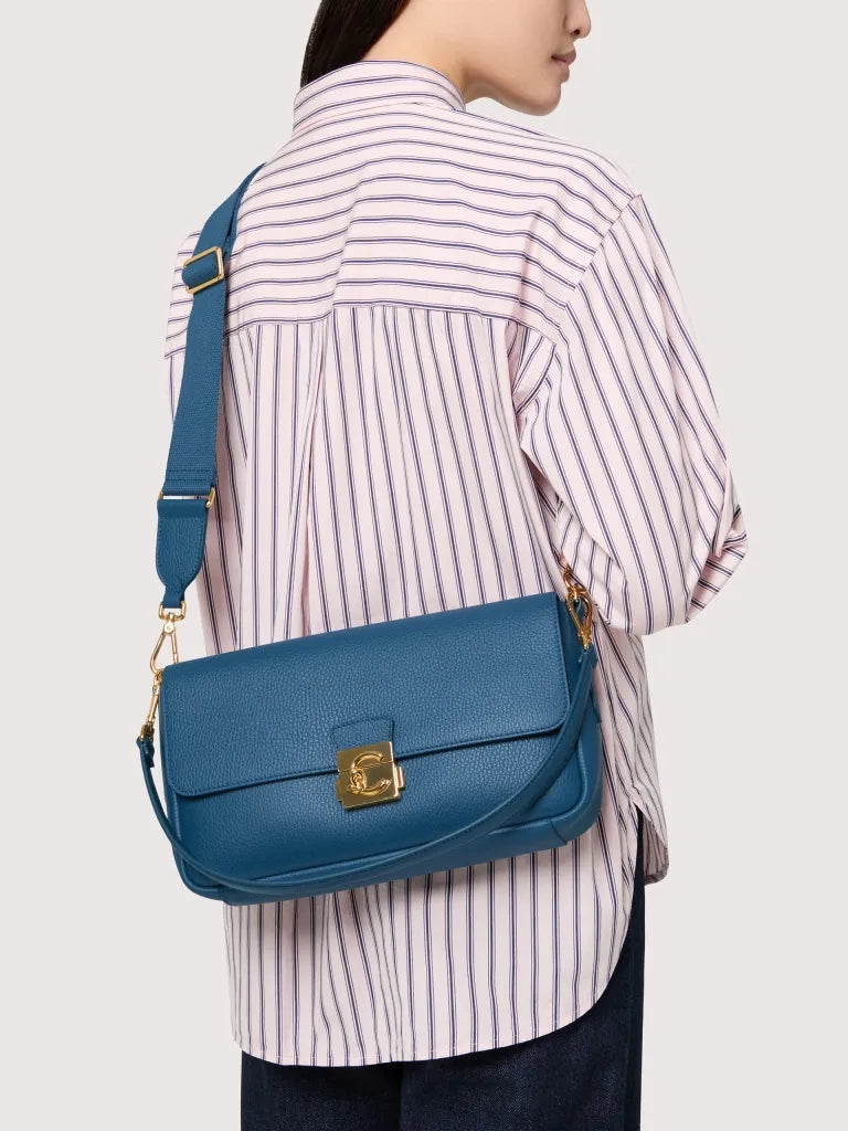 Borsa a spalla COCCINELLE C-ME LOCK E1U4K120101 Deep Blue
