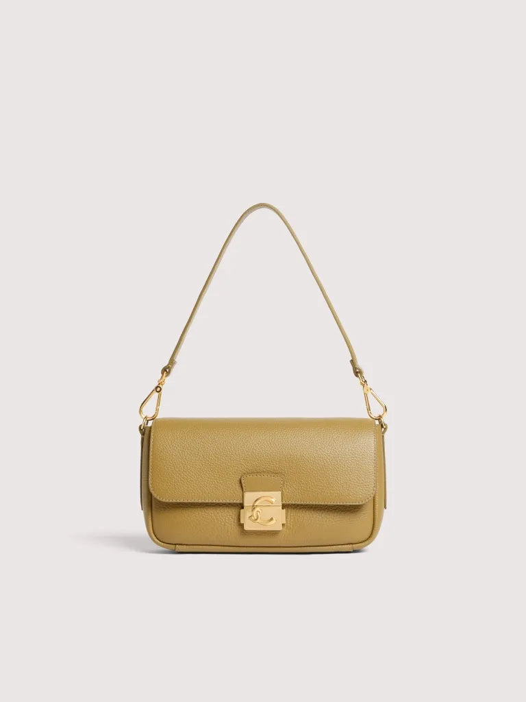 Borsa a spalla COCCINELLE C-ME LOCK E1U4K120201 Seagrass
