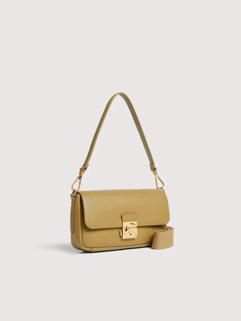 Borsa a spalla COCCINELLE C-ME LOCK E1U4K120201 Seagrass