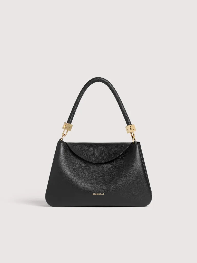 Borsa a mano con tracolla COCCINELLE TIGGY Nero