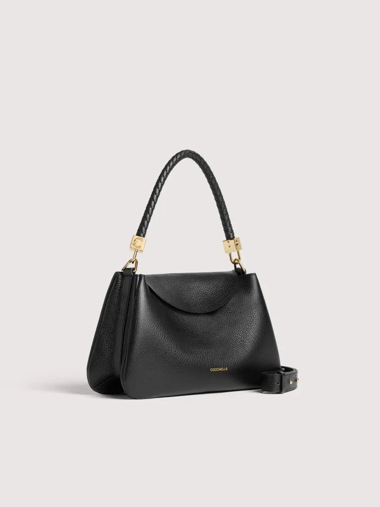 Borsa a mano con tracolla COCCINELLE TIGGY Nero