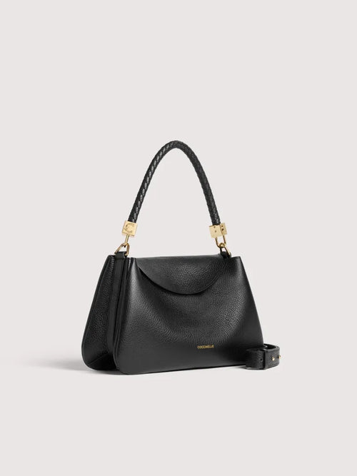 Borsa a mano con tracolla COCCINELLE TIGGY Nero