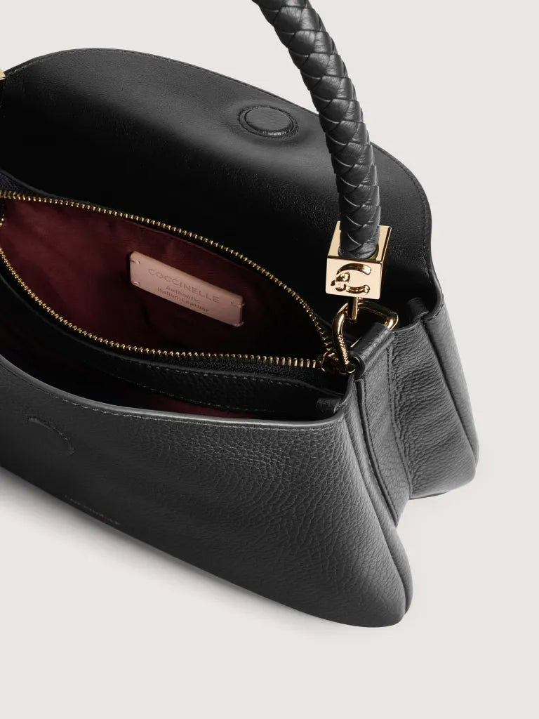 Borsa a mano con tracolla COCCINELLE TIGGY Nero