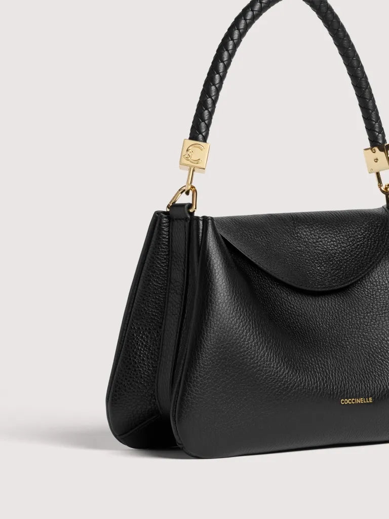 Borsa a mano con tracolla COCCINELLE TIGGY Nero