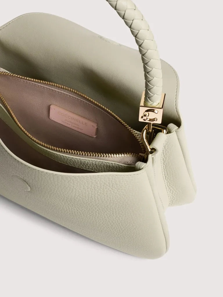 Borsa a mano con tracolla COCCINELLE TIGGY Eucalipto