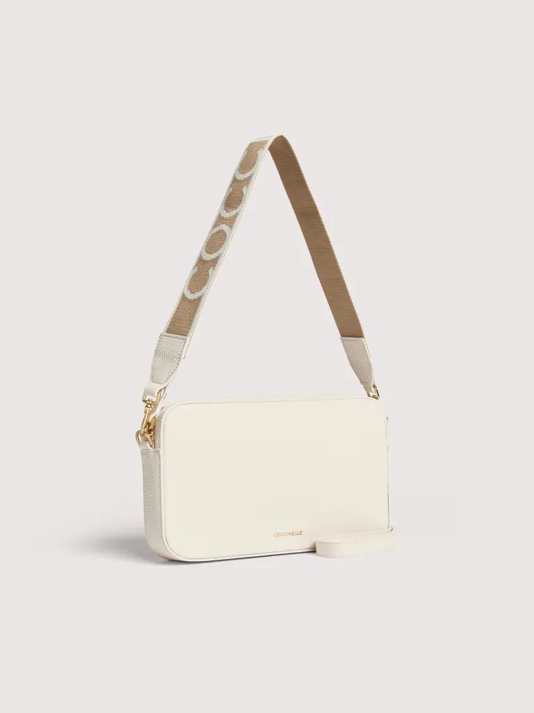 Borsa a spalla COCCINELLE TEBE E5MN5520101 Pearl