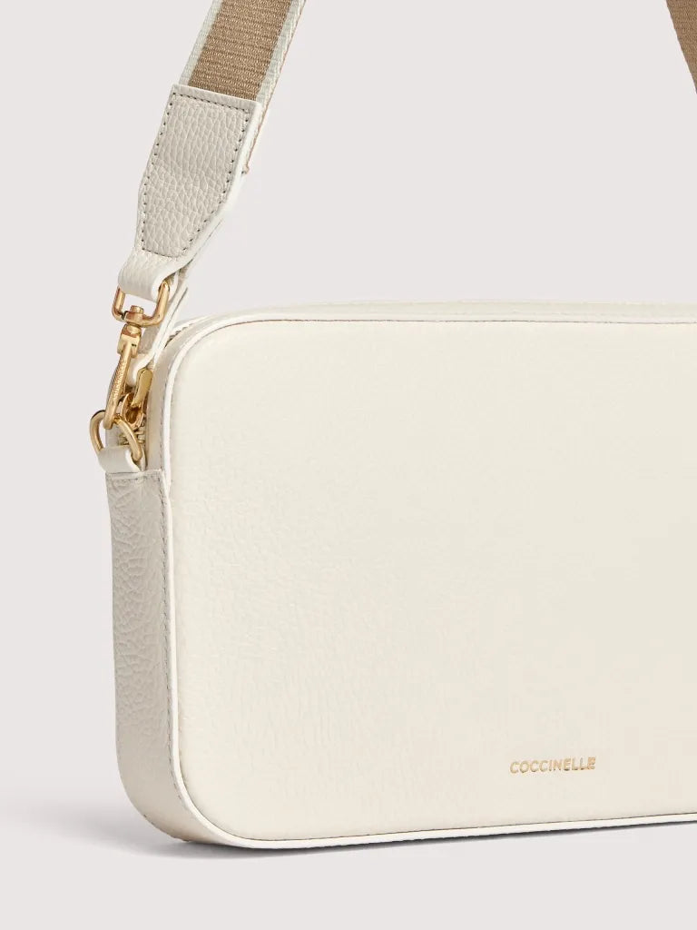 Borsa a spalla COCCINELLE TEBE E5MN5520101 Pearl