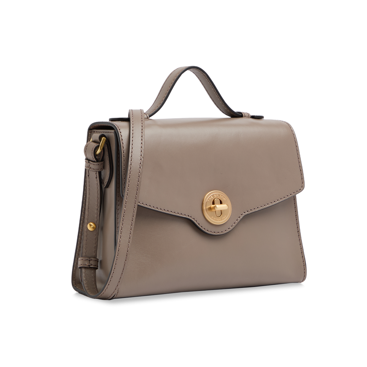 Borsa a mano con tracolla THE BRIDGE IRENE Greige