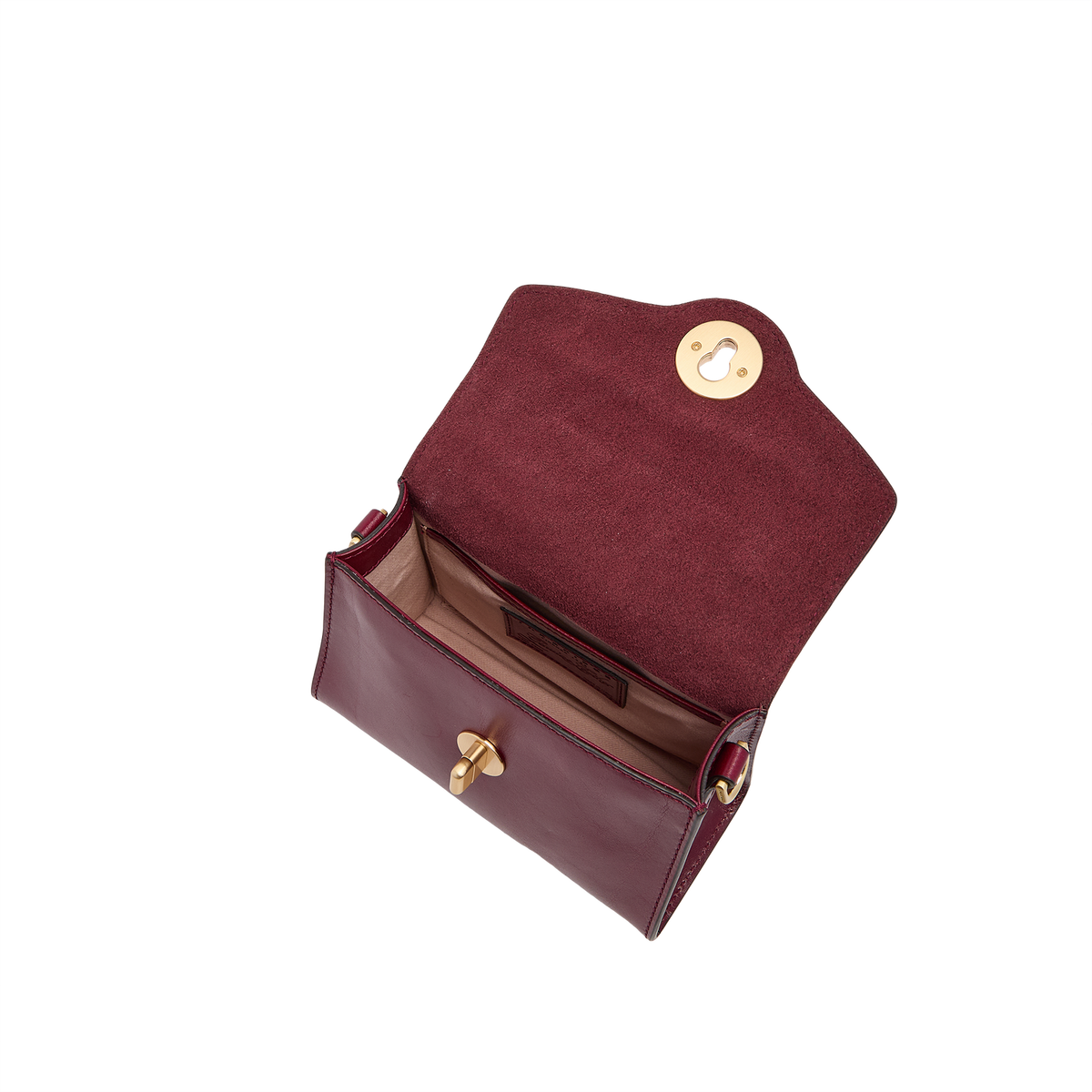 Borsa a mano con tracolla THE BRIDGE IRENE Barolo