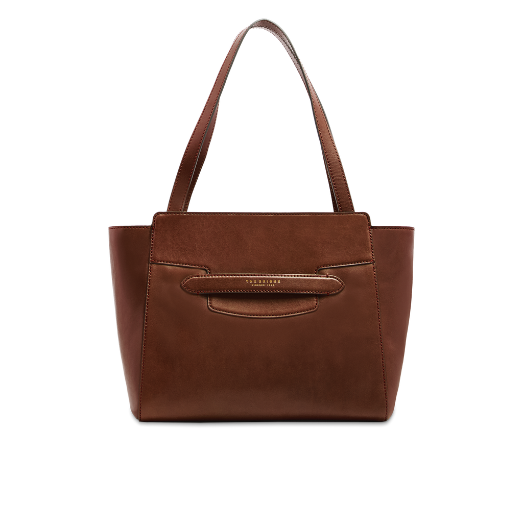 Borsa Shopper THE BRIDGE LUCREZIA Cuoio