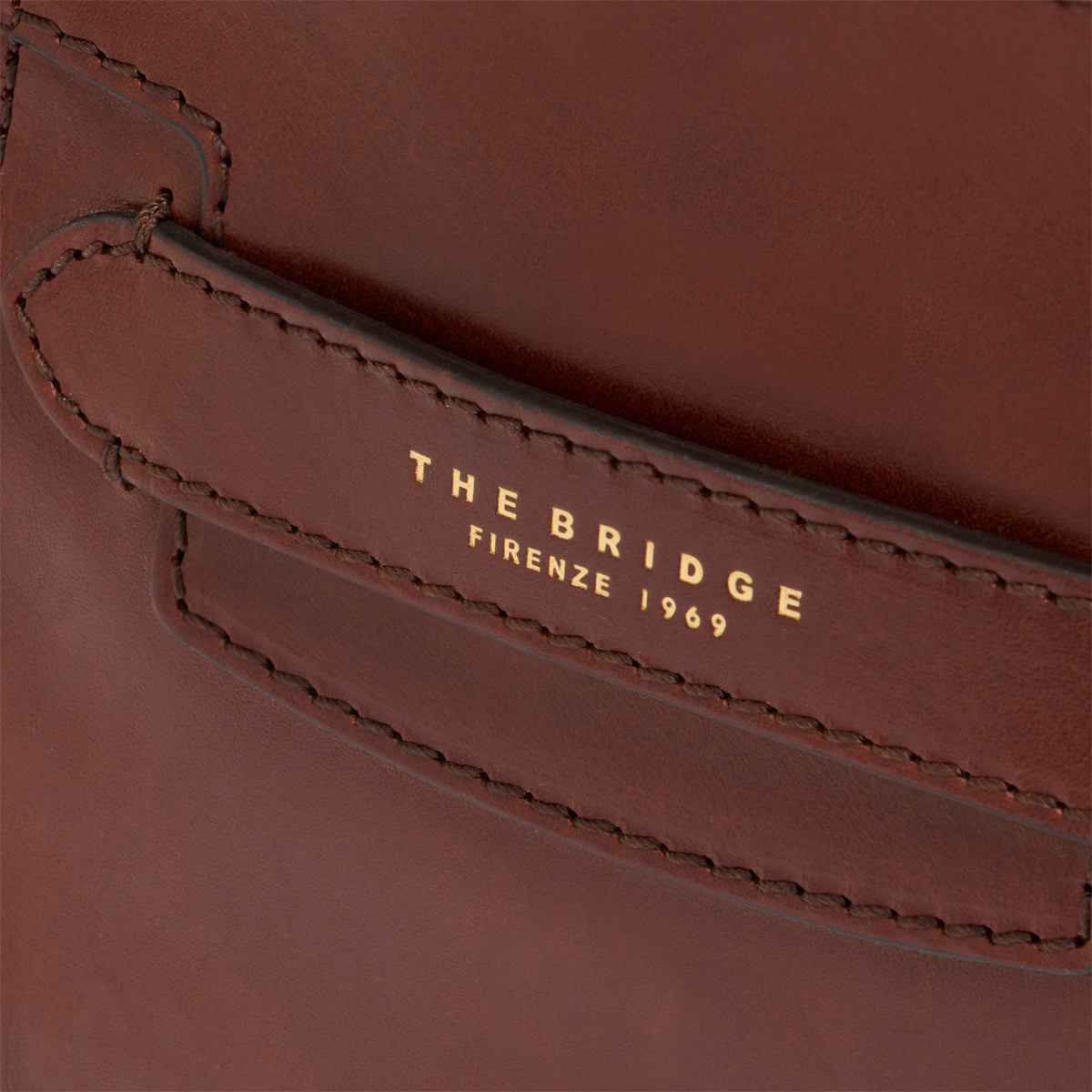 Borsa a mano con tracolla THE BRIDGE LUCREZIA Cuoio