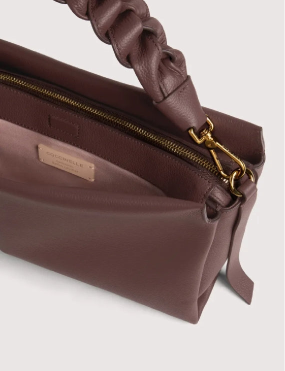 Borsa a mano e a spalla COCCINELLE BOHEME Berry