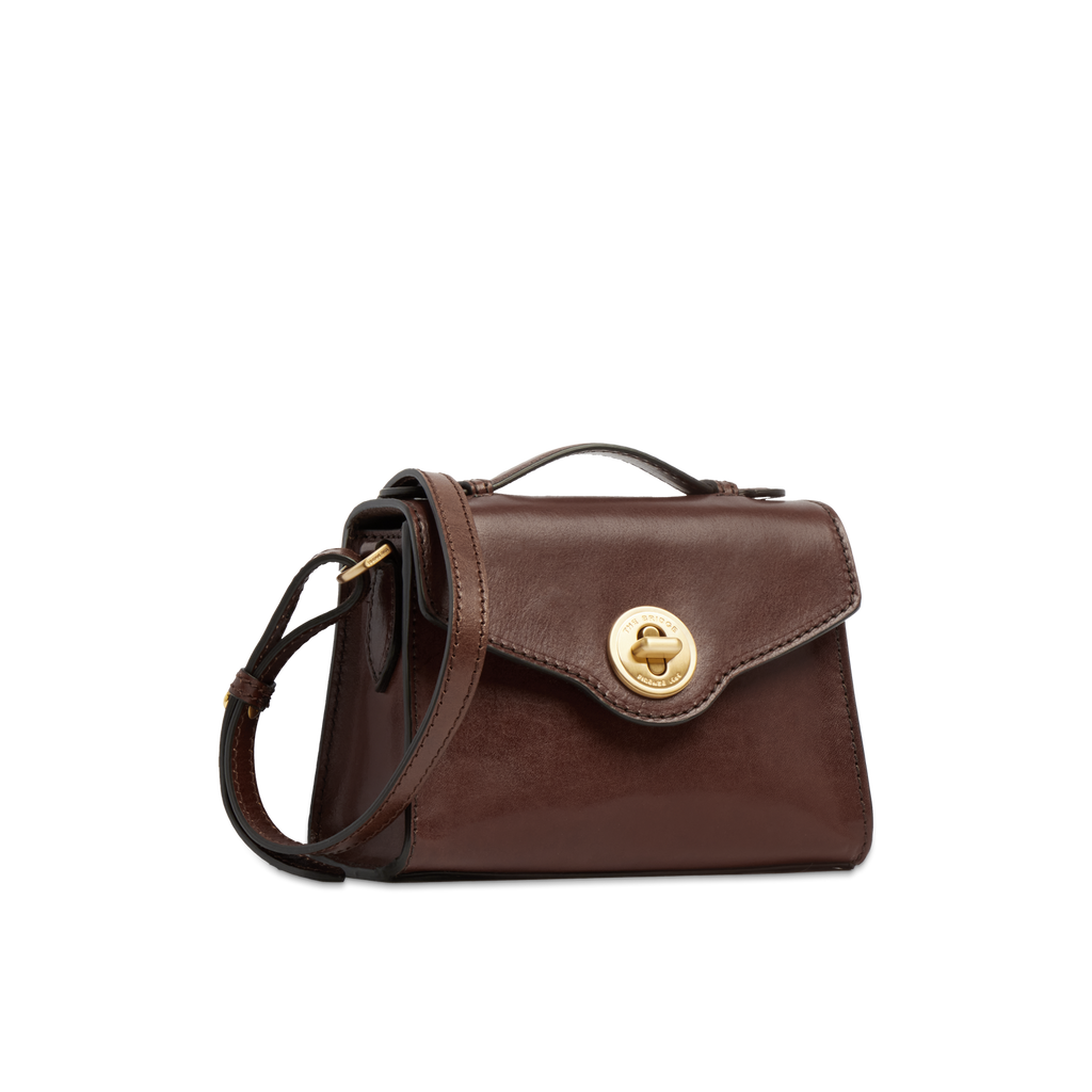 Borsa a mano con tracolla THE BRIDGE IRENE Moka