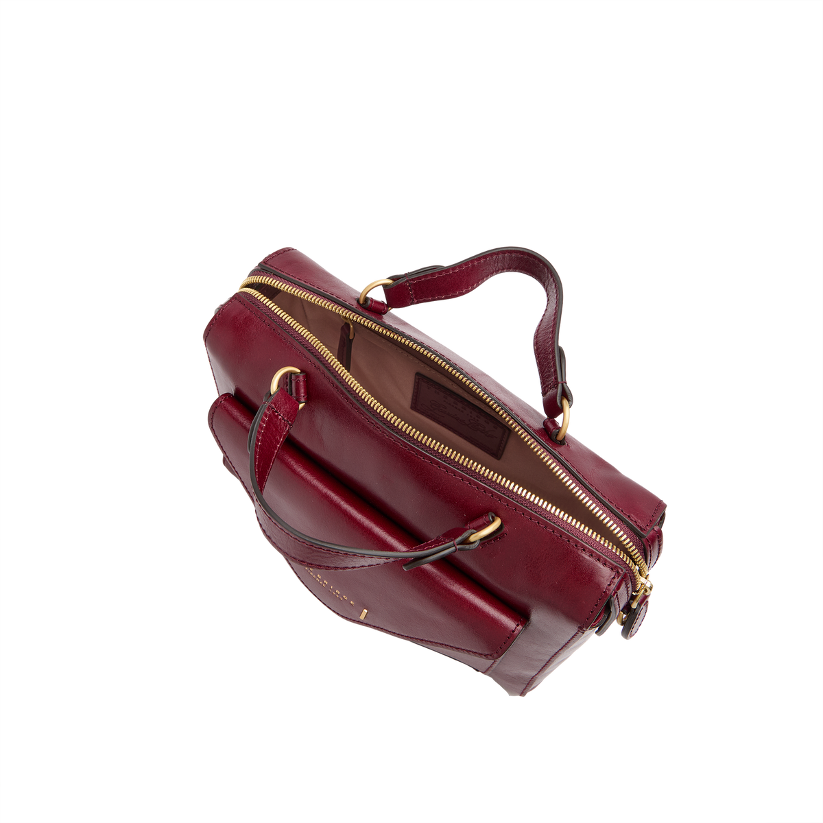 Borsa a mano con tracolla THE BRIDGE FRIDA Barolo