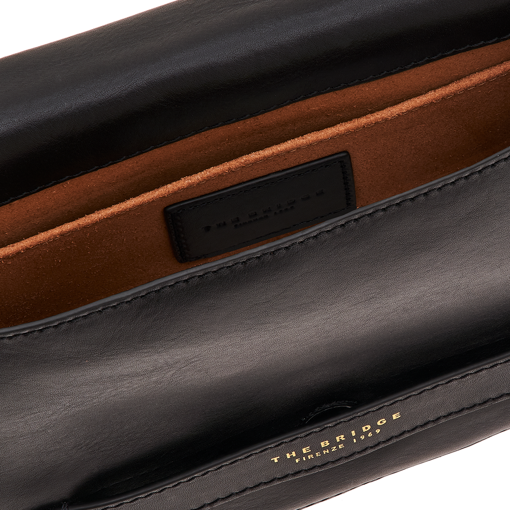 Borsa a spalla THE BRIDGE LUCREZIA 04193001 Nero