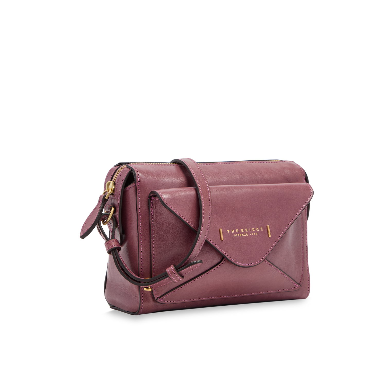 Borsa con doppia tracolla THE BRIDGE FRIDA 04290401 Orchidea