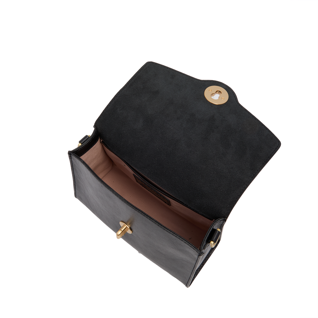 Borsa a mano con tracolla THE BRIDGE IRENE Nero
